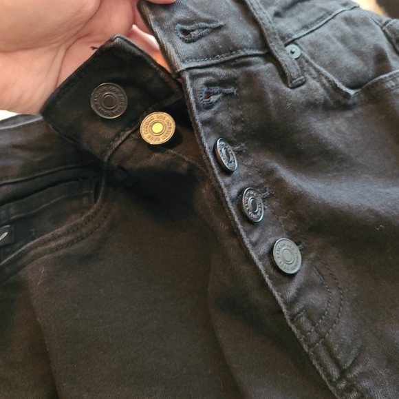 Women's Kancan Black Denim Jeans Size 3 / 25 - Picture 9 of 9
